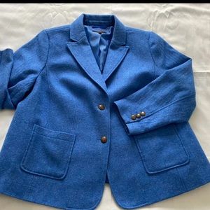 Woman’s blue Talbot’s dress blazer jacket 20w petite